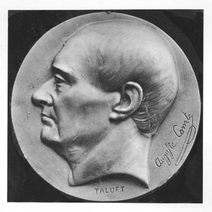 Auguste Comte Madalyonu (mermer)